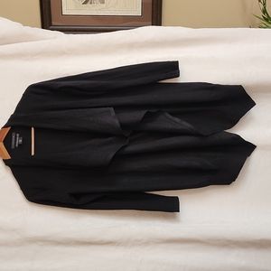 Merino Wool Sweater/Cardigan sz M in black